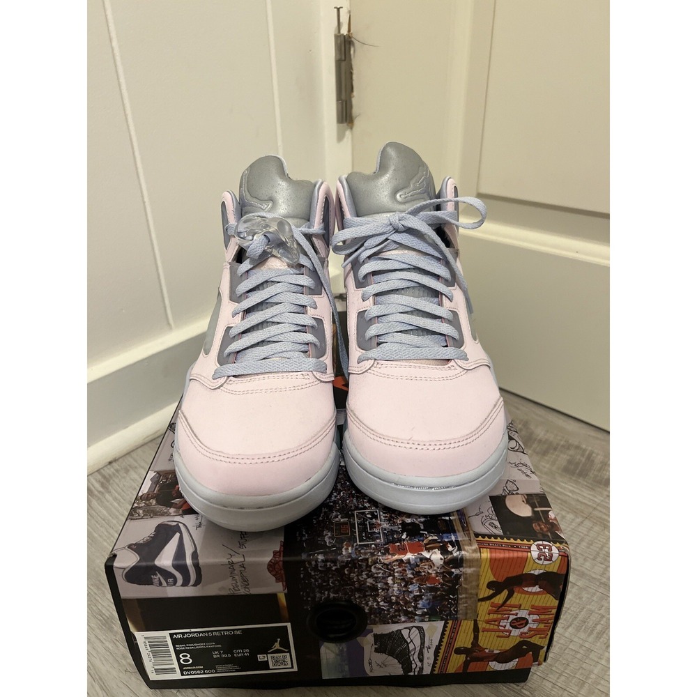 Nike Air Jordan Retro SE 5 Regal Pink Ghost 2021 Pastel Shoes Sneakers Size 8